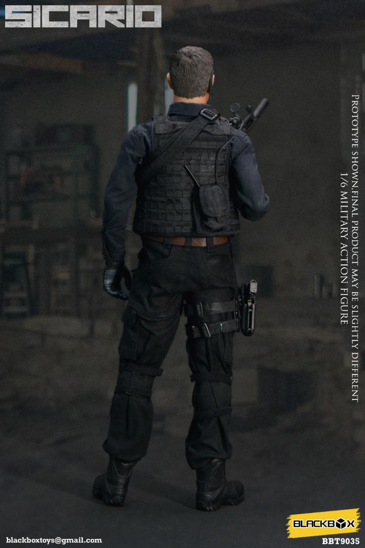 BLACKBOXTOYS 1/6 ボーダーライン BBT9035 Sicario Action Figure