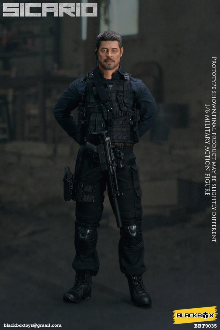 BLACKBOXTOYS 1/6 ボーダーライン BBT9035 Sicario Action Figure