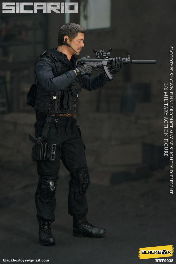 BLACKBOXTOYS 1/6 ボーダーライン BBT9035 Sicario Action Figure