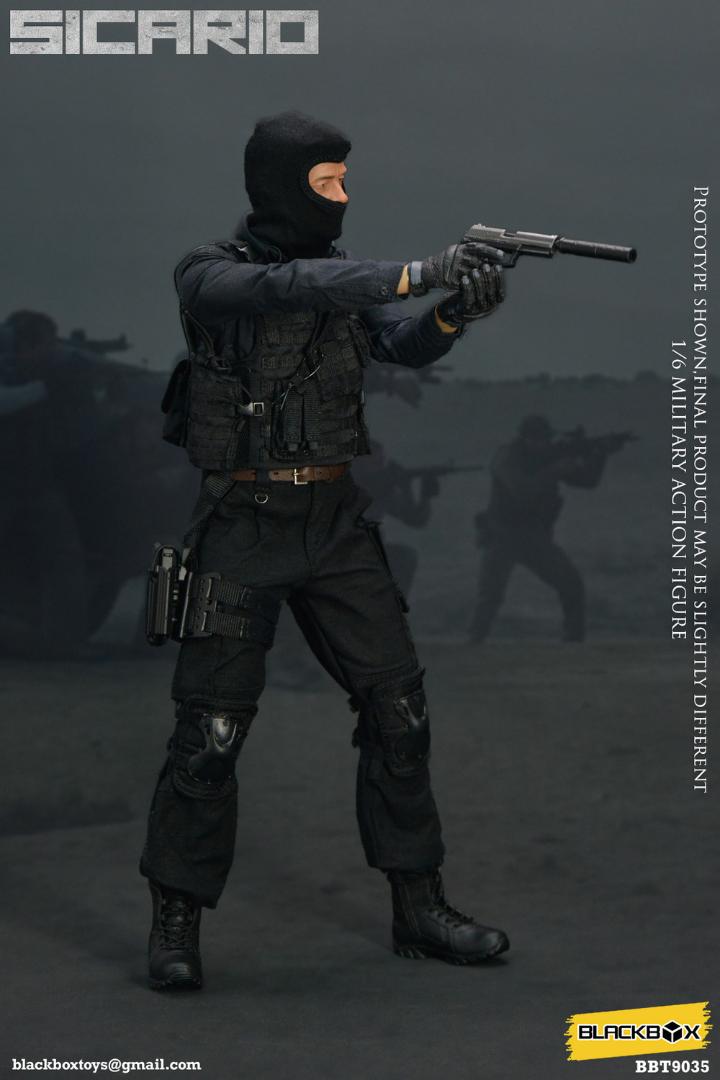 BLACKBOXTOYS 1/6 ボーダーライン BBT9035 Sicario Action Figure