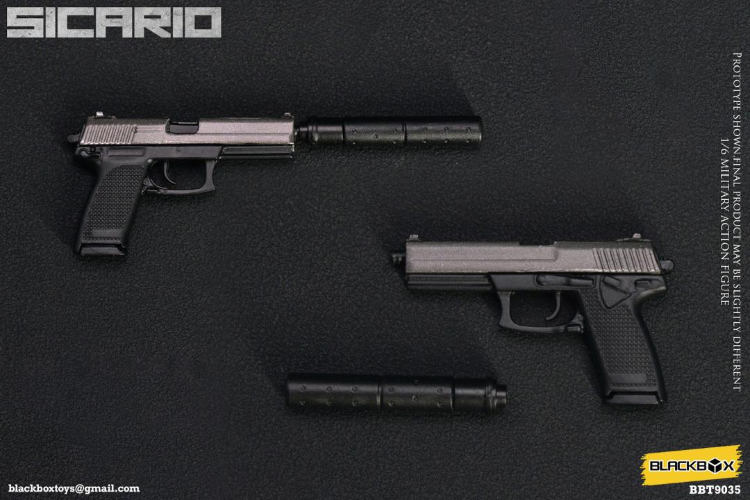 BLACKBOXTOYS 1/6 ボーダーライン BBT9035 Sicario Action Figure