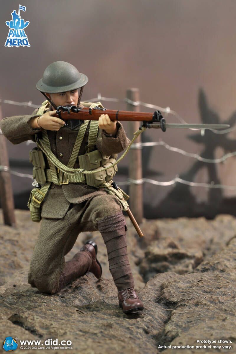 DID 1/12 WW1 イギリス陸軍 アルバート ブラウン 未開封新品 XB80028