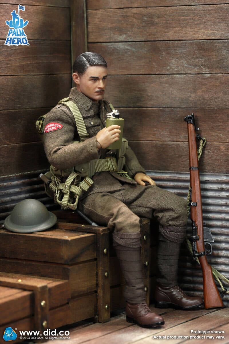 DID 1/12 WW1 イギリス陸軍 アルバート ブラウン 未開封新品 XB80028