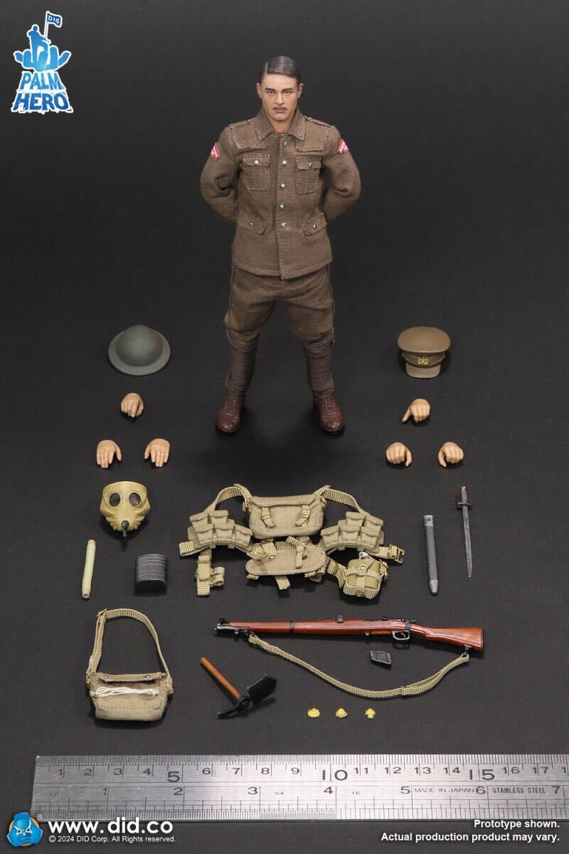 DID 1/12 WW1 イギリス陸軍 アルバート ブラウン 未開封新品 XB80028
