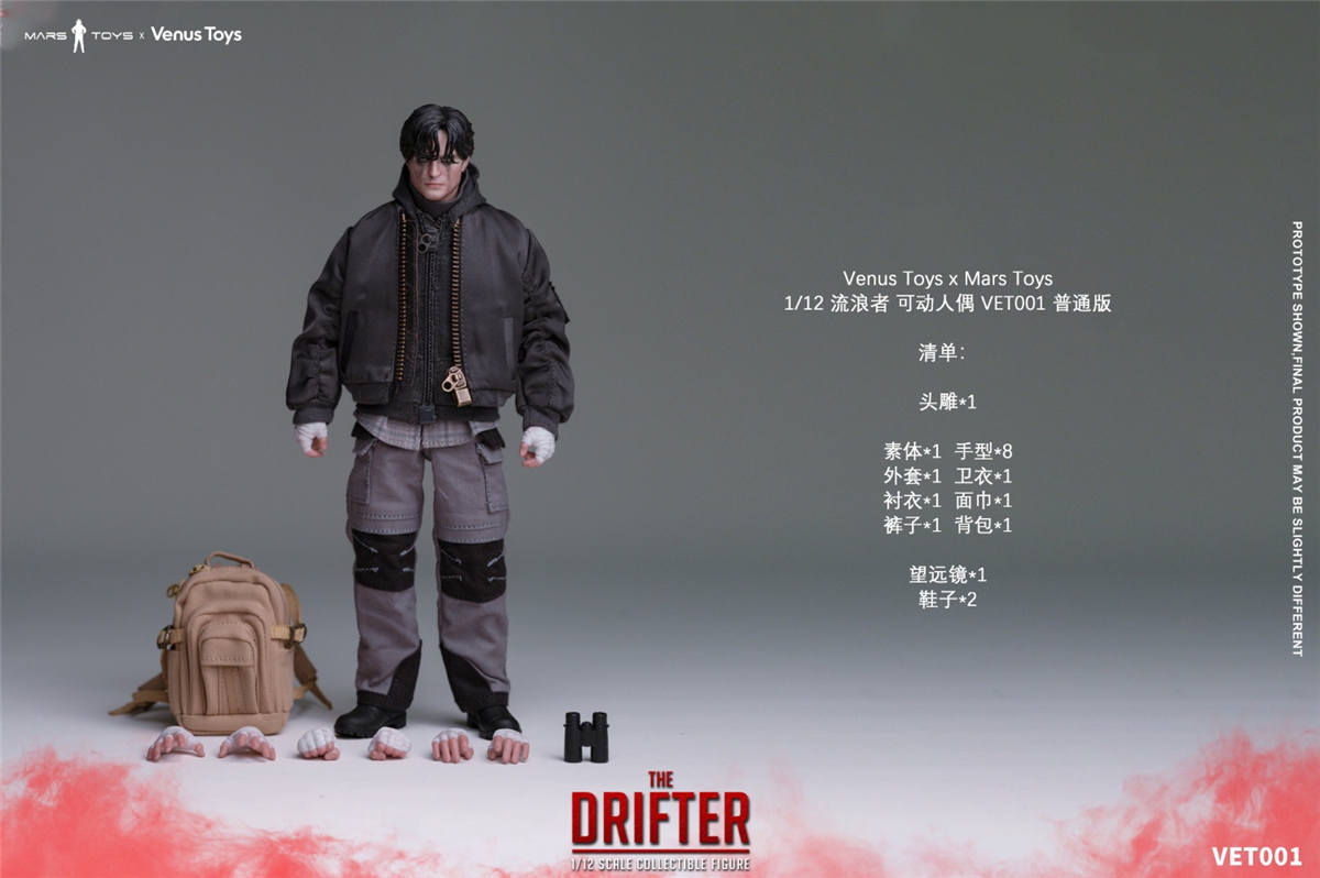 予約 Venus Toys x Mars Toys 1/12 ザ ドリフター VET001 通常.Ver