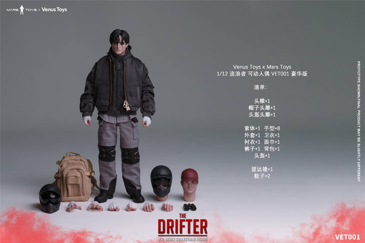 予約 Venus Toys x Mars Toys 1/12 ザ ドリフター VET001 通常.Ver