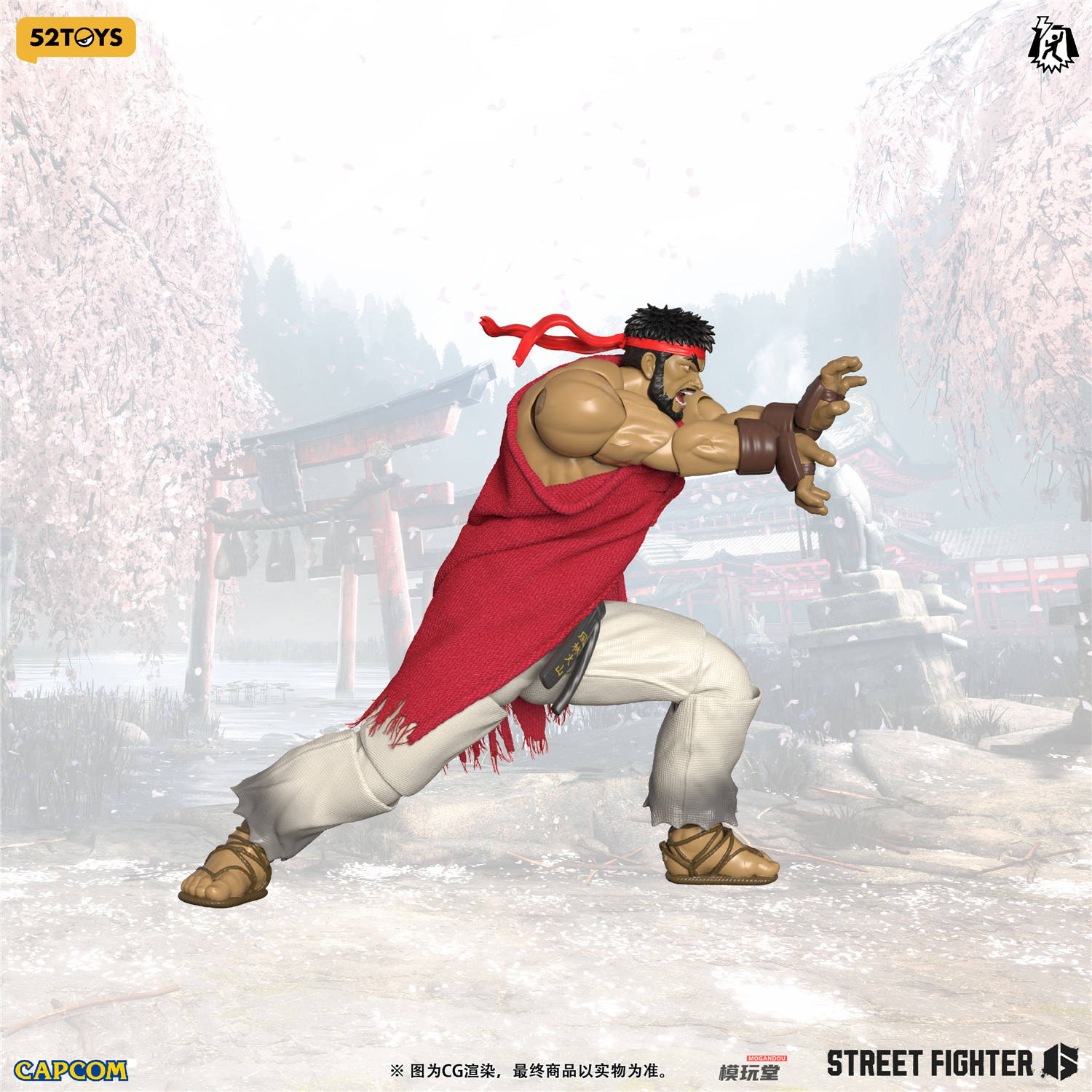 予約 52TOYS 1/12 ストリートファイター 6 リュウ Street