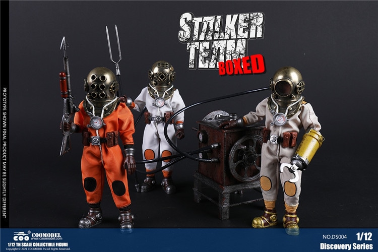 爆売り！ COOMODEL 未開封 純銅.Ver 3体セット チーム ストーカー 1/12 その他