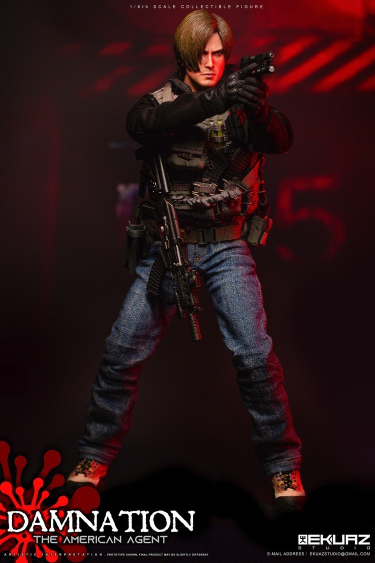 Avengers_Amさん専用 予約 EKUAZ STUDIO 1/6 ダムネーション - ザ アメリカン エージェント