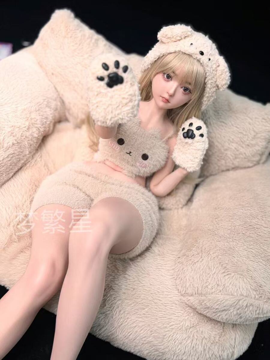 予約 Dream stars 梦繁星 1/3 人形少女 A.Ver 高さは65cm 全身プラチナ