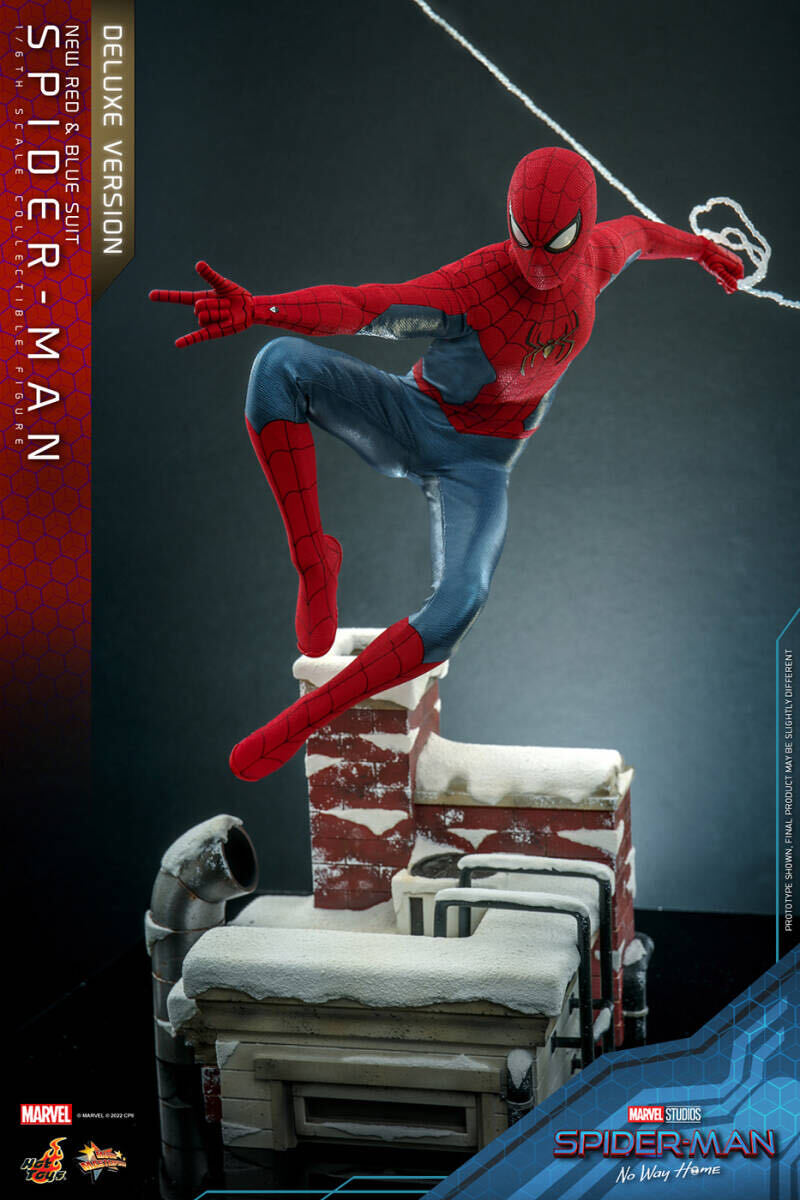 ホットトイズ 1/6 スパイダーマン ニュー・レッド＆ブルースーツ