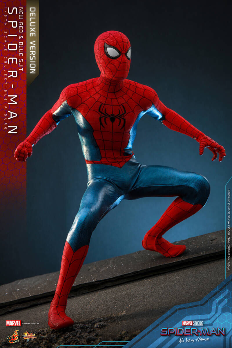 ホットトイズ 1/6 スパイダーマン ニュー・レッド＆ブルースーツ