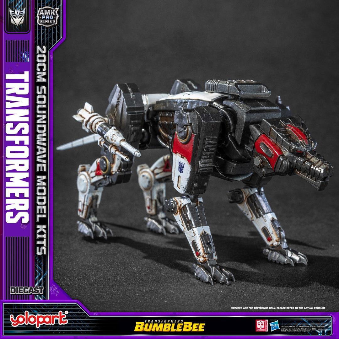 Bumblebee TRANSFORMERS: サウンドウェーブ バンブルビー AMKトランスフォーマー YOLOPARK AMK Kit Model Soundwave 20cm Series PRO その他