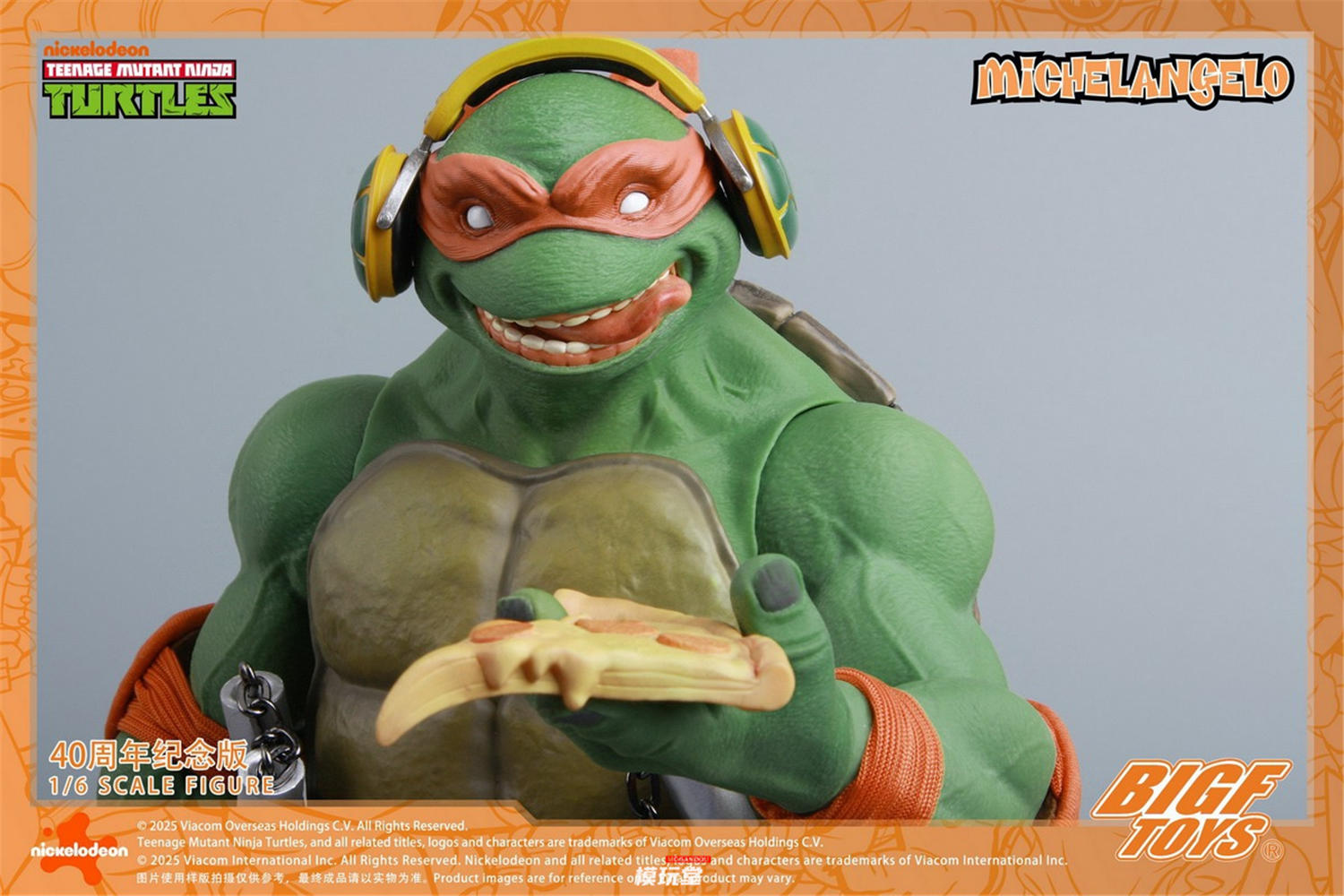 予約 BIGFTOYS 1/6 『ミュータント・タートルズ』 ミケランジェロ 40