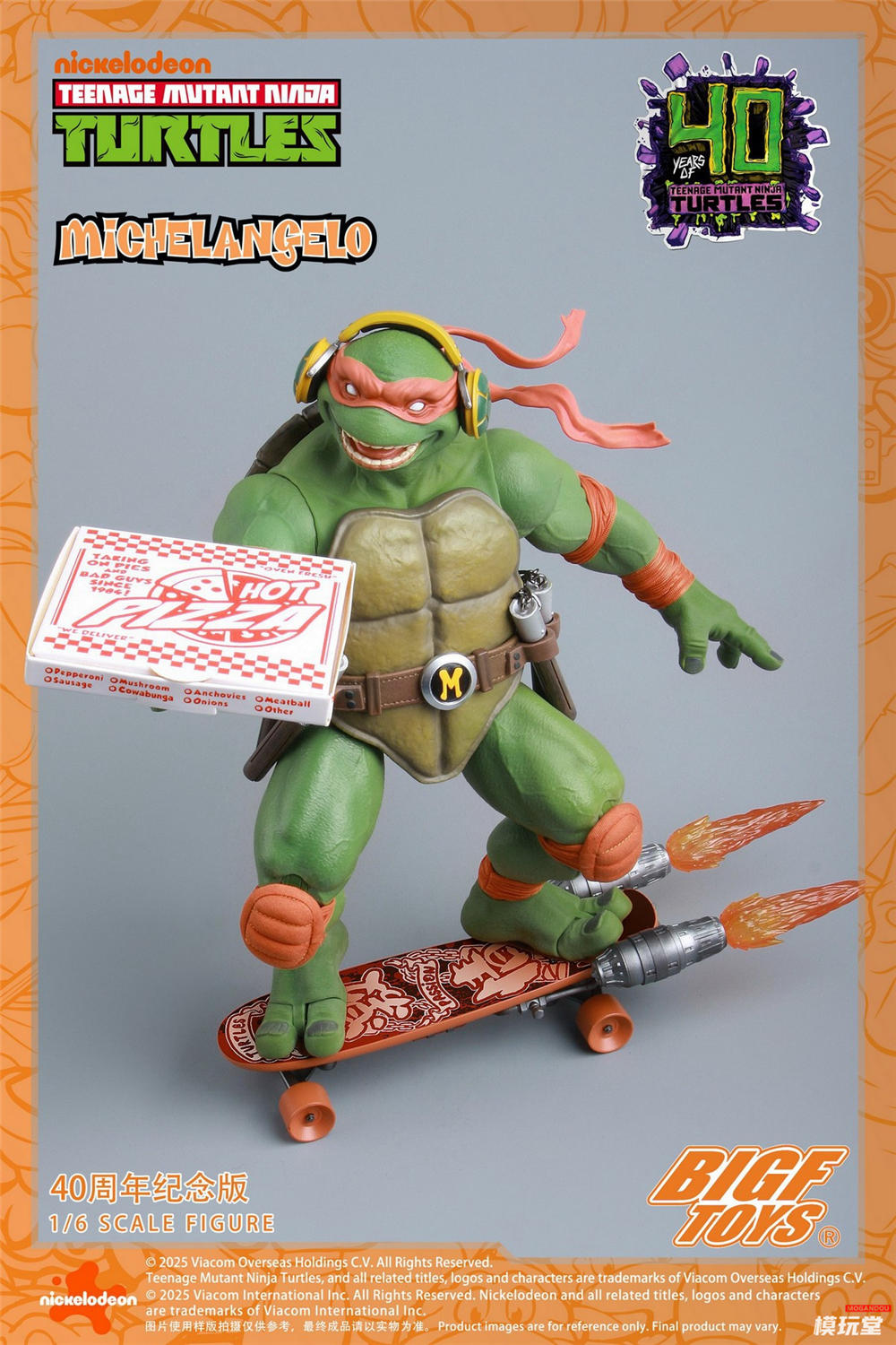 予約 BIGFTOYS 1/6 『ミュータント・タートルズ』 ミケランジェロ 40