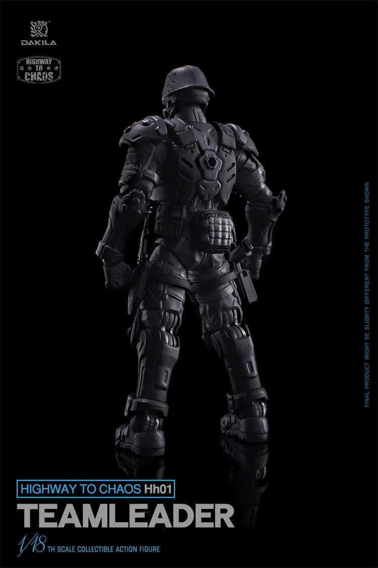 予約 DAKILA 1/18 ヘルハウンド部隊 第1弾 ヘルハウンド隊長 予約特典