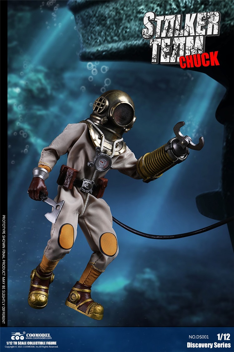 COOMODEL 1/12 ストーカー チーム チャック 純銅.Ver 未開封新品 DS001