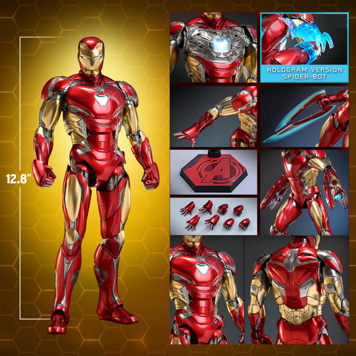 ホットトイズ 1/6 アイアンマン マーク80 CMS018D60 Iron Man Mark