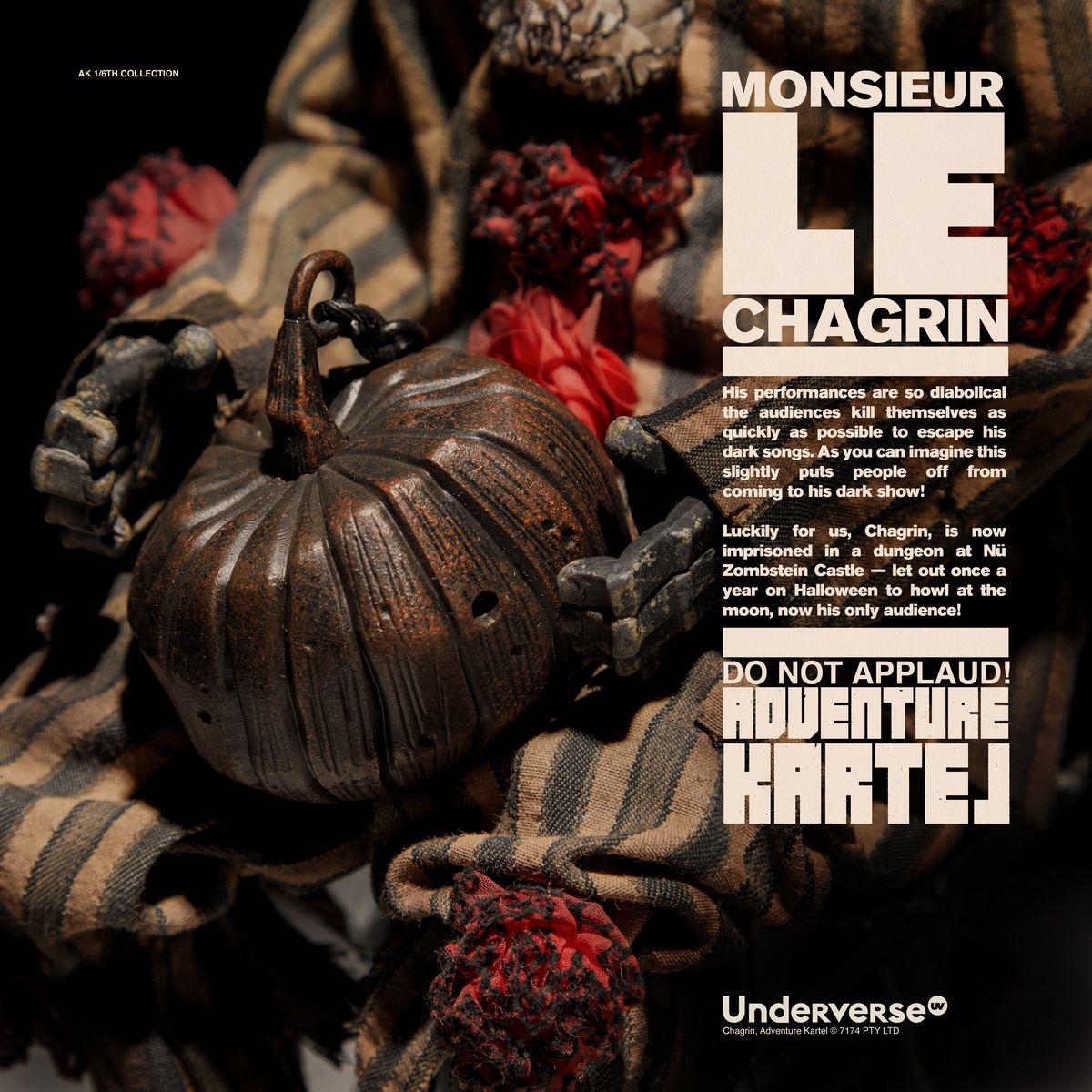 予約 UNDERVERSE 1/6 Adventure Kartel MONSIEUR CHAGRIN Ashley
