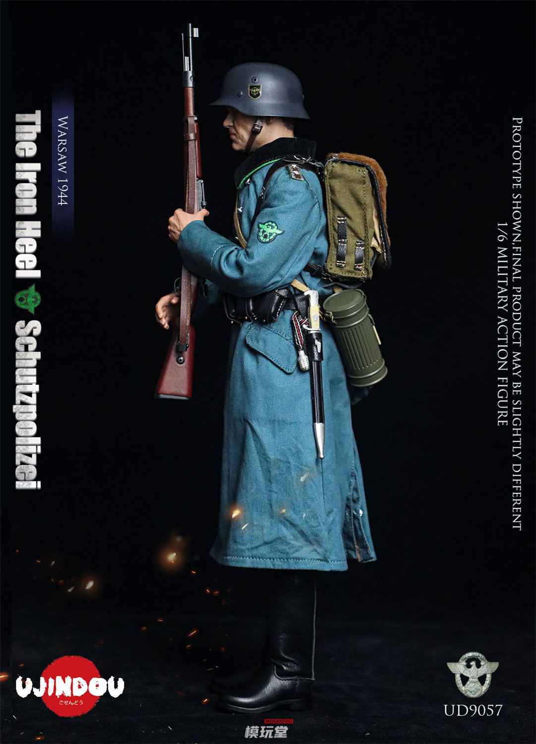 予約 UJINDOU 1/6 WW2 ドイツ 治安警察 ワルシャワ 1944 UD9057 The