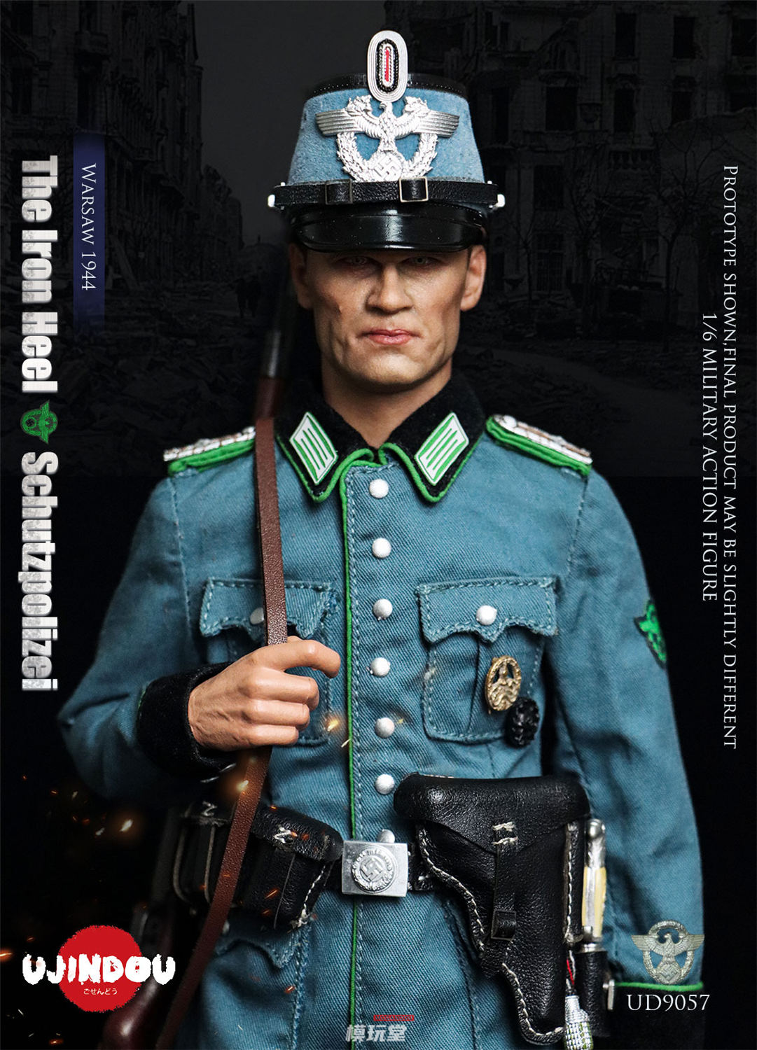 予約 UJINDOU 1/6 WW2 ドイツ 治安警察 ワルシャワ 1944 UD9057 The