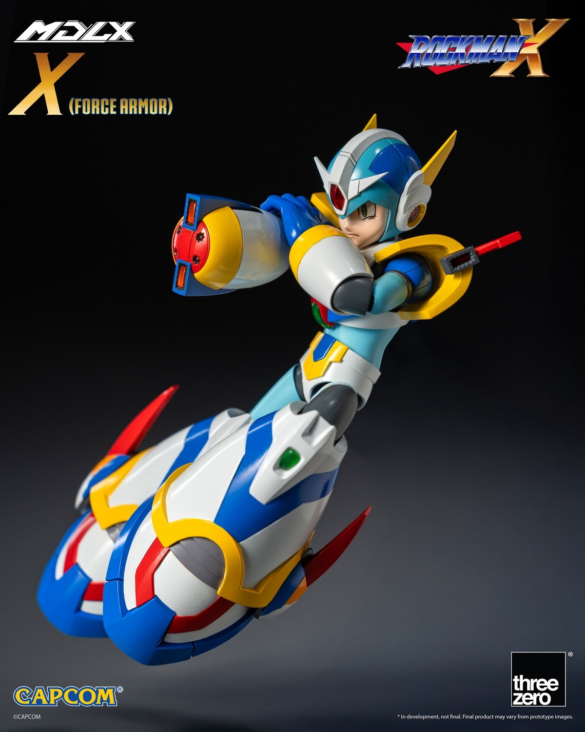 予約 threezero MDLX 『ロックマン X』 エックス フォースアーマー