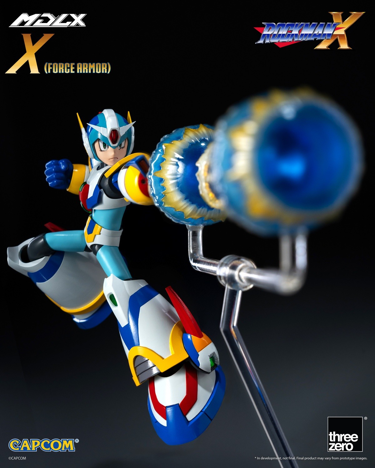 予約 threezero MDLX 『ロックマン X』 エックス フォースアーマー