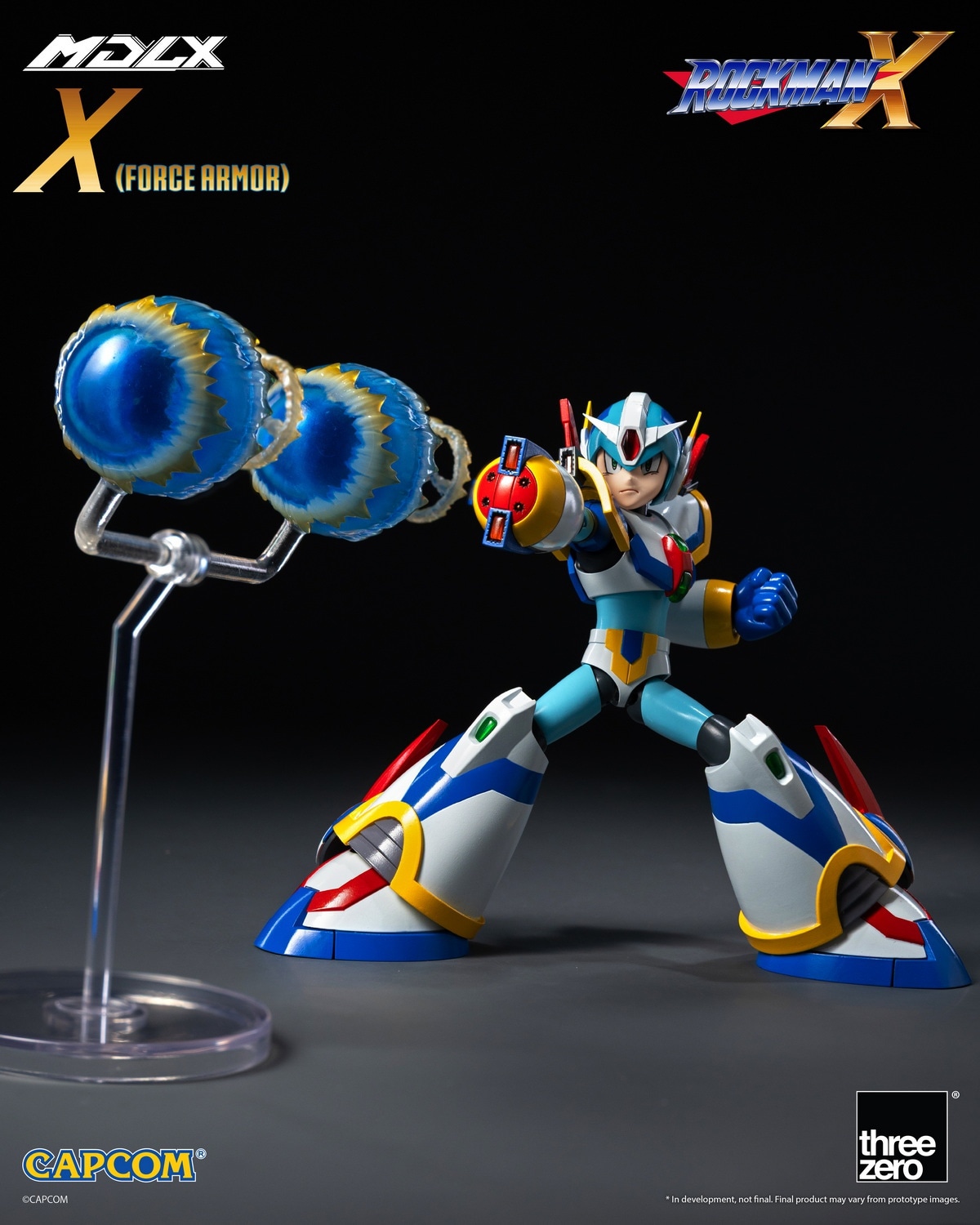 予約 threezero MDLX 『ロックマン X』 エックス フォースアーマー