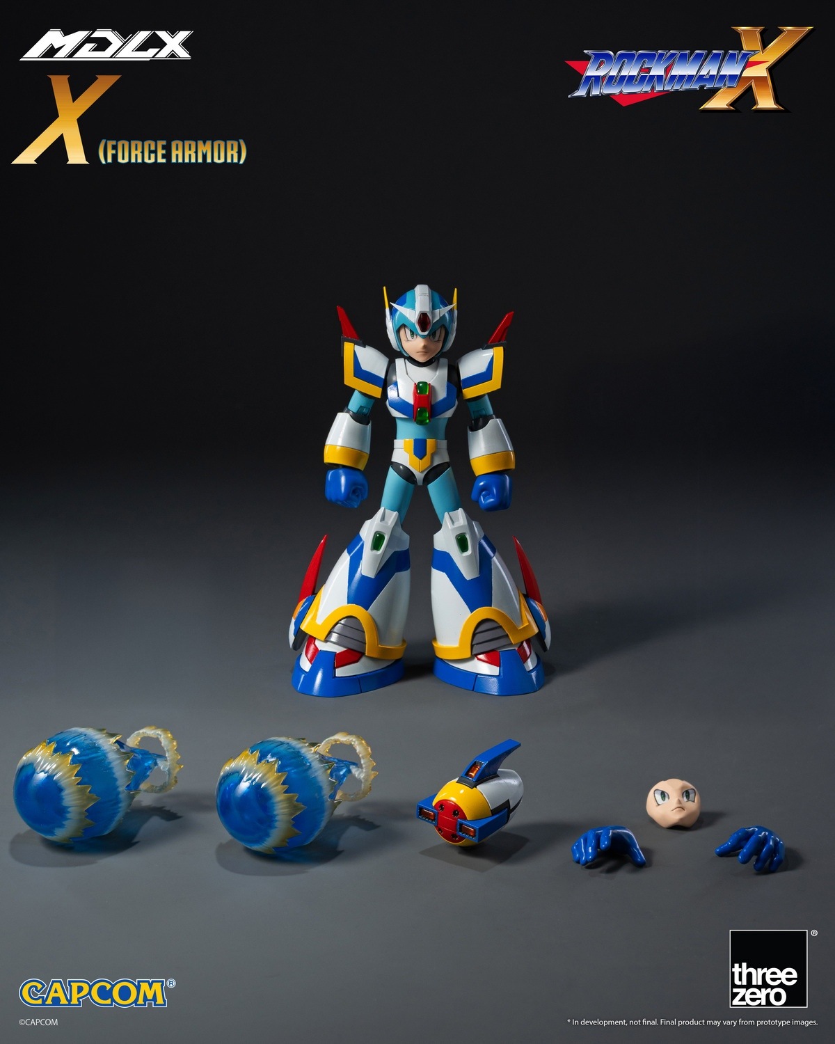 予約 threezero MDLX 『ロックマン X』 エックス フォースアーマー