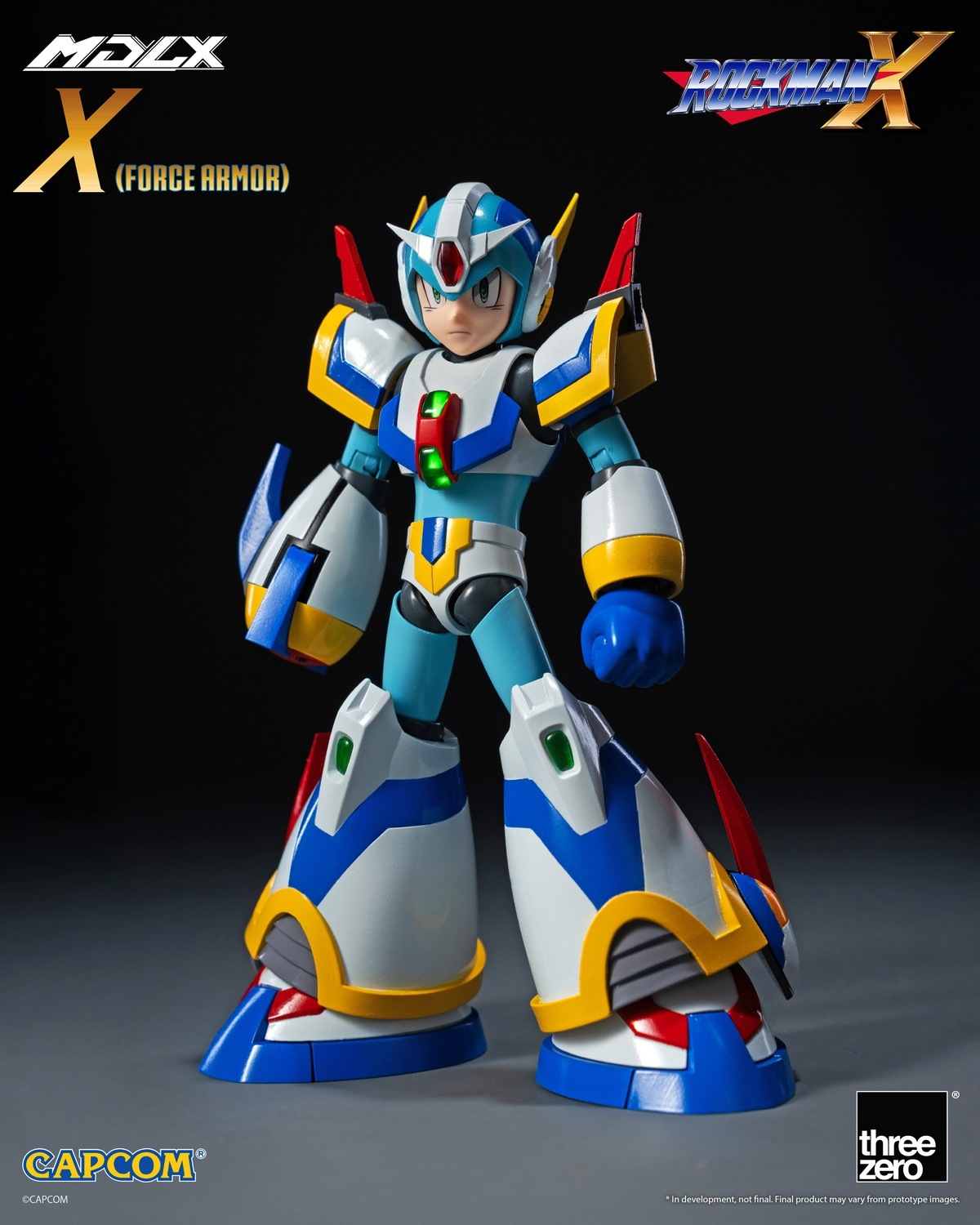 予約 threezero MDLX 『ロックマン X』 エックス フォースアーマー