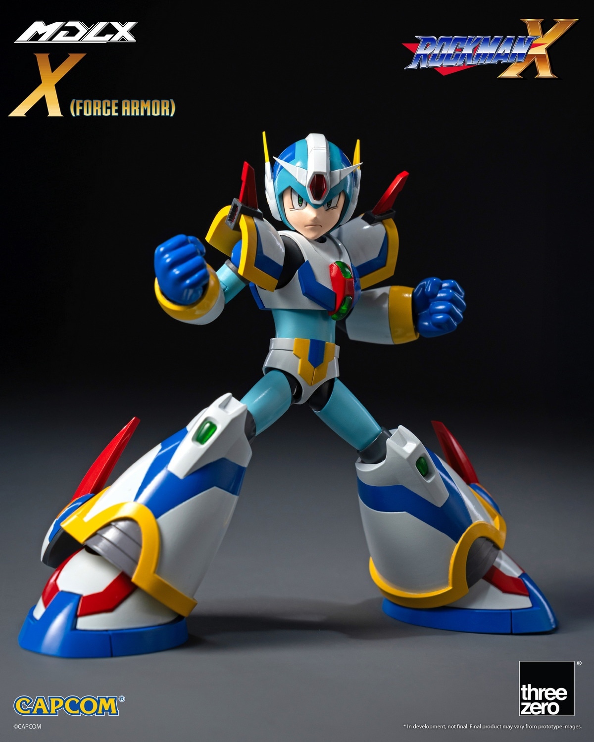 予約 threezero MDLX 『ロックマン X』 エックス フォースアーマー