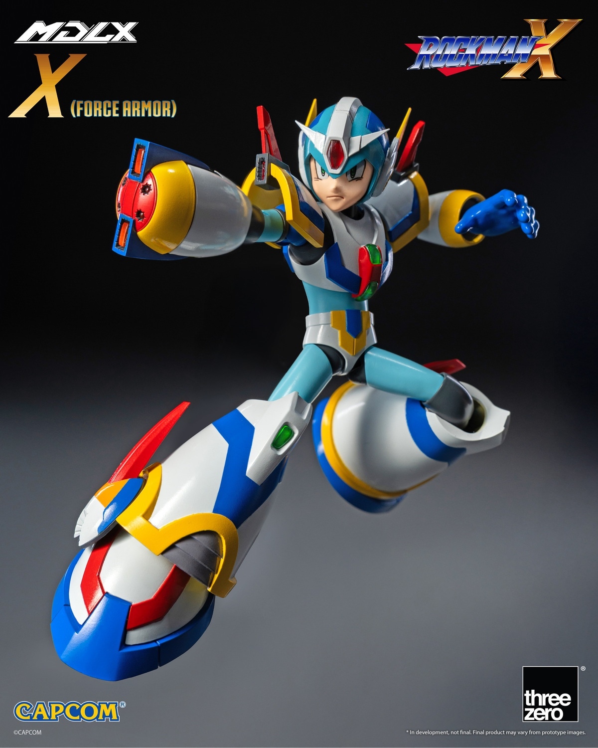 予約 threezero MDLX 『ロックマン X』 エックス フォースアーマー