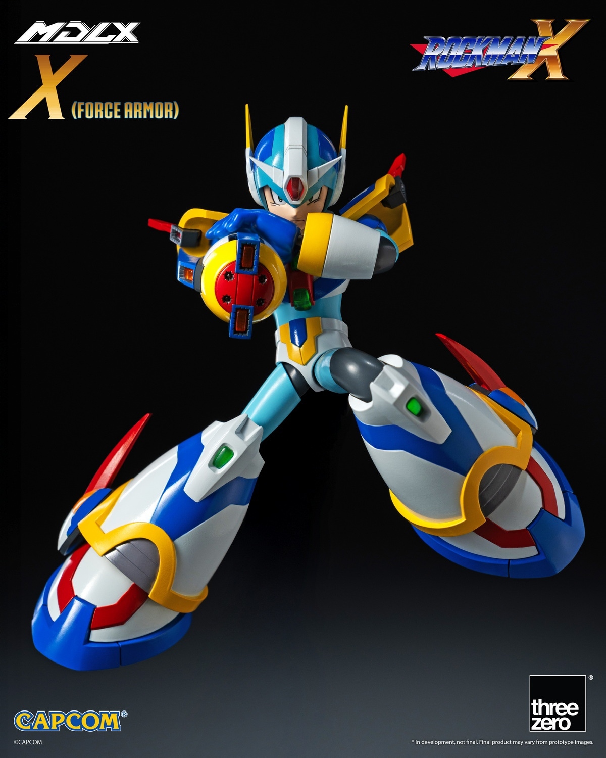 予約 threezero MDLX 『ロックマン X』 エックス フォースアーマー