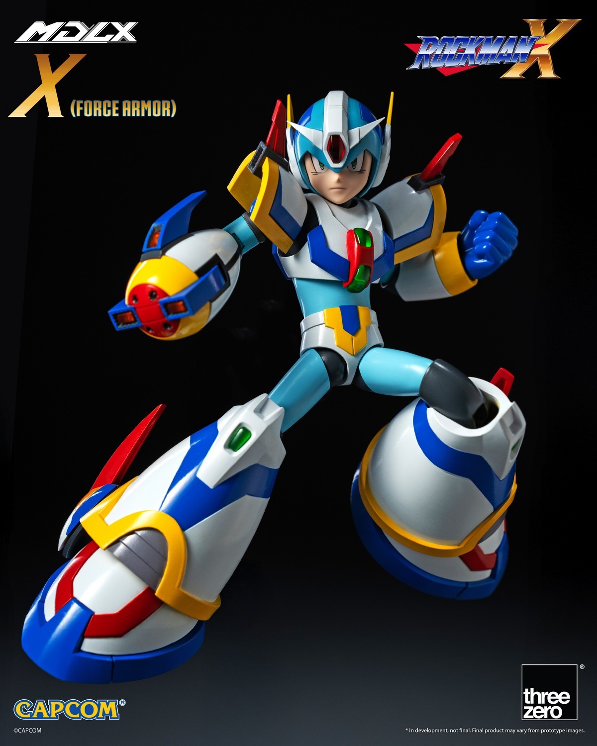予約 threezero MDLX 『ロックマン X』 エックス フォースアーマー