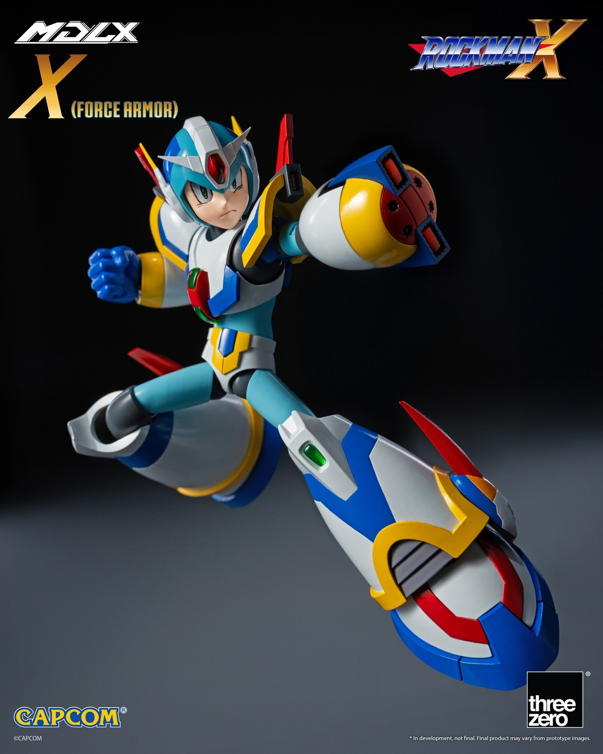 予約 threezero MDLX 『ロックマン X』 エックス フォースアーマー