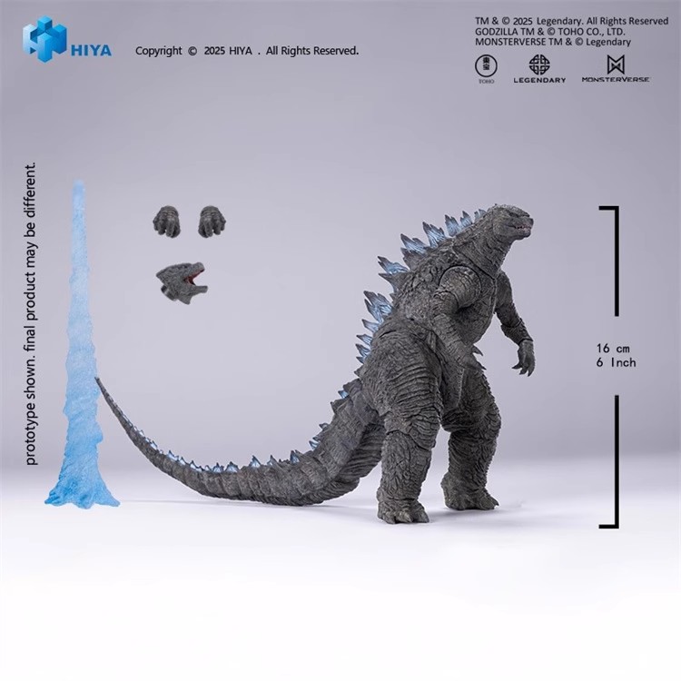 予約 HIYA ゴジラ (2014) 熱線放射.Ver EBG0079 xquisite Basic Series