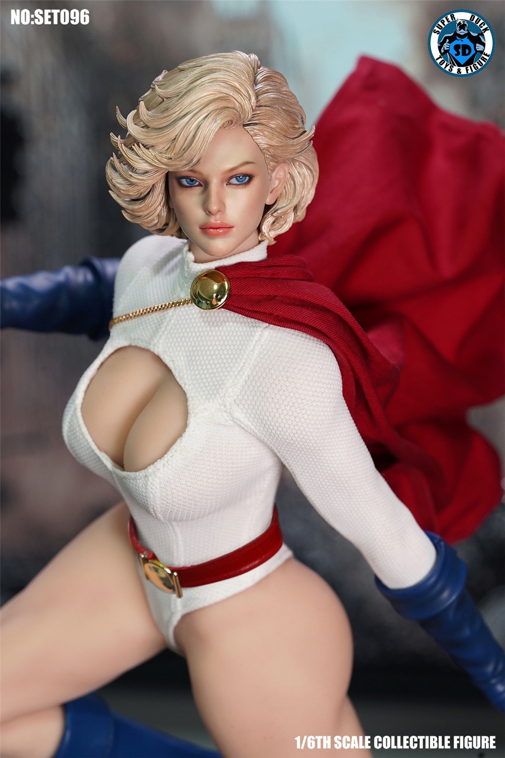 Super Duck コレクティブル・フィギュア・セット1/6スケールのパーツ。 予約 SUPER DUCK 1/6 ワンダーガール SET096 Wonder Girl Collectible