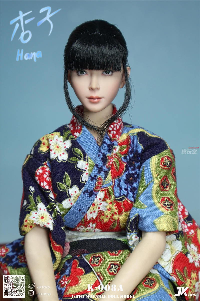 予約 JKTOYS 1/6 アジア美女 杏子 眼球可動 K-008A / K-008B / K-008C