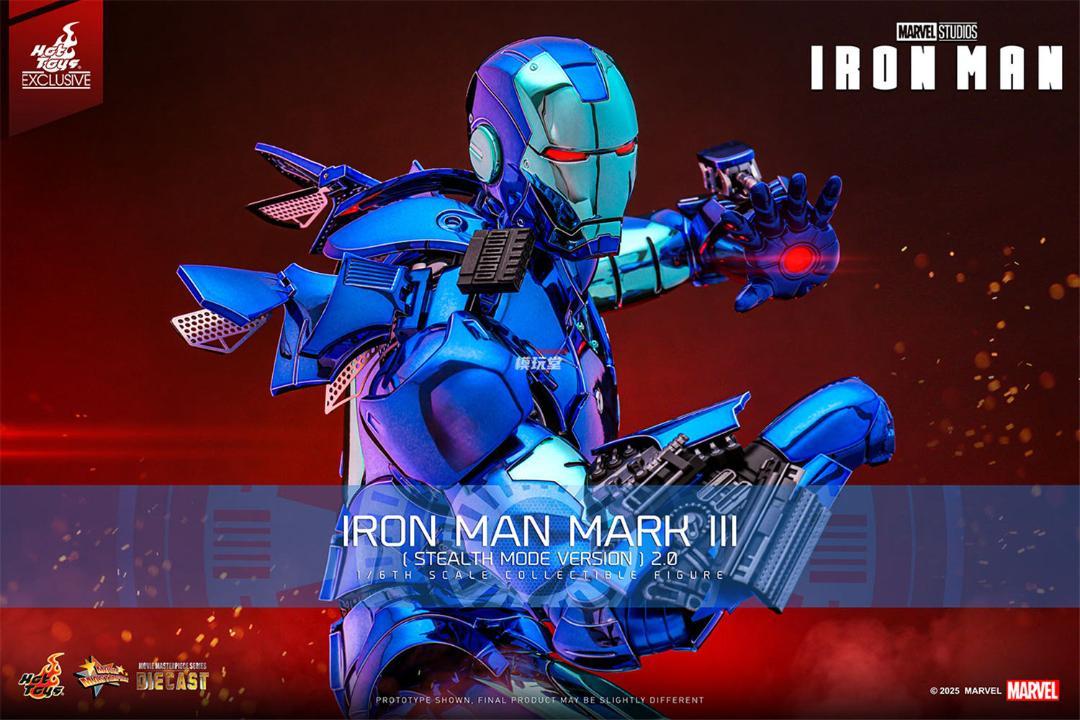 ホットトイズ 1/6 アイアンマン・マーク3 ステルス・モード 2.0版