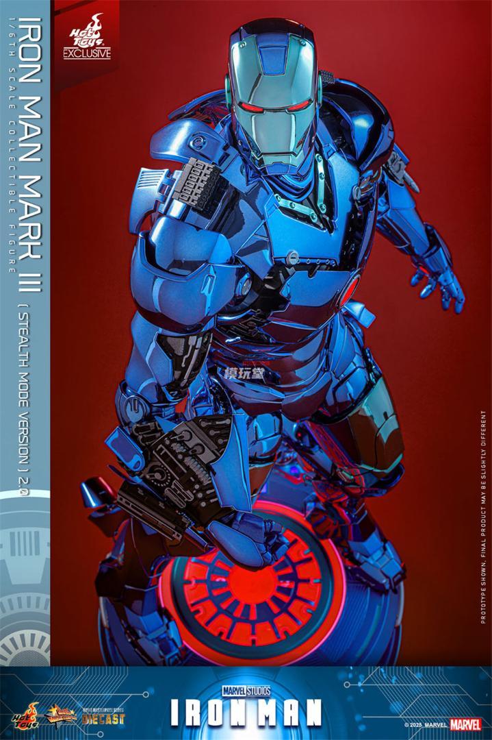 ホットトイズ 1/6 アイアンマン・マーク3 ステルス・モード 2.0版