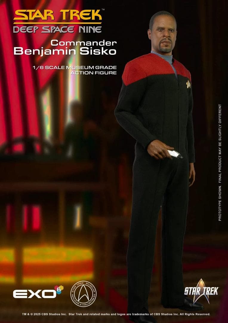 EXO-6 1/6 スタートレック ベンジャミン シスコ 司令官 Sisko EXO-6 1/6 『スタートレック ディープ・スペース・ナイン