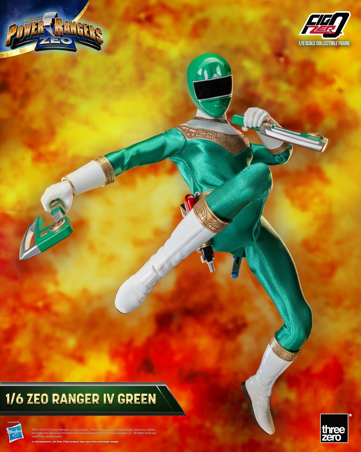 予約 threezero 1/6 フィグゼロ 『パワーレンジャー・ジオ