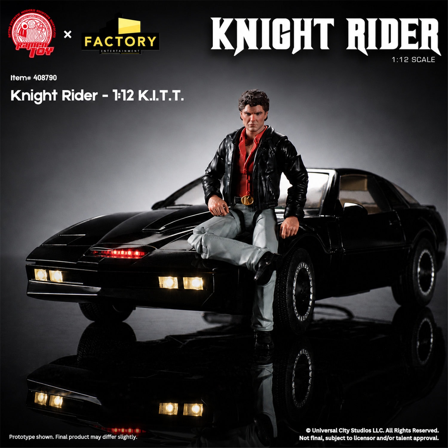 予約 Ramen Toy x Factory Entertainment 1/12 『ナイトライダー