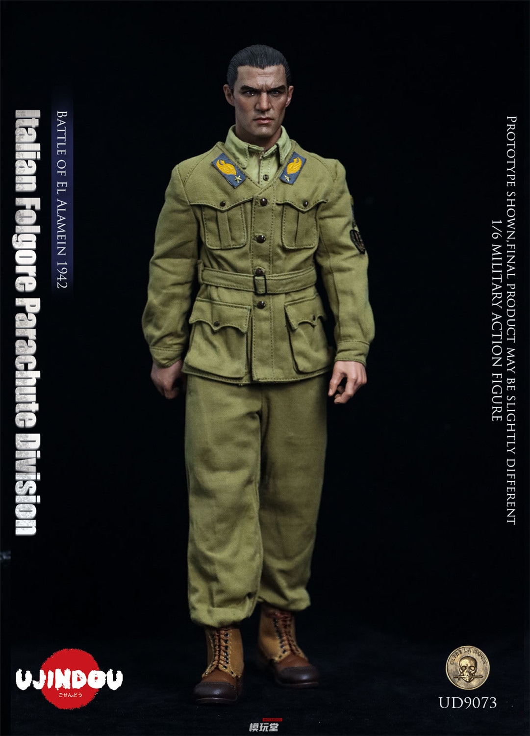 予約 UJINDOU 1/6 WW2 イタリア王国陸軍 第185空挺師団「フォルゴーレ