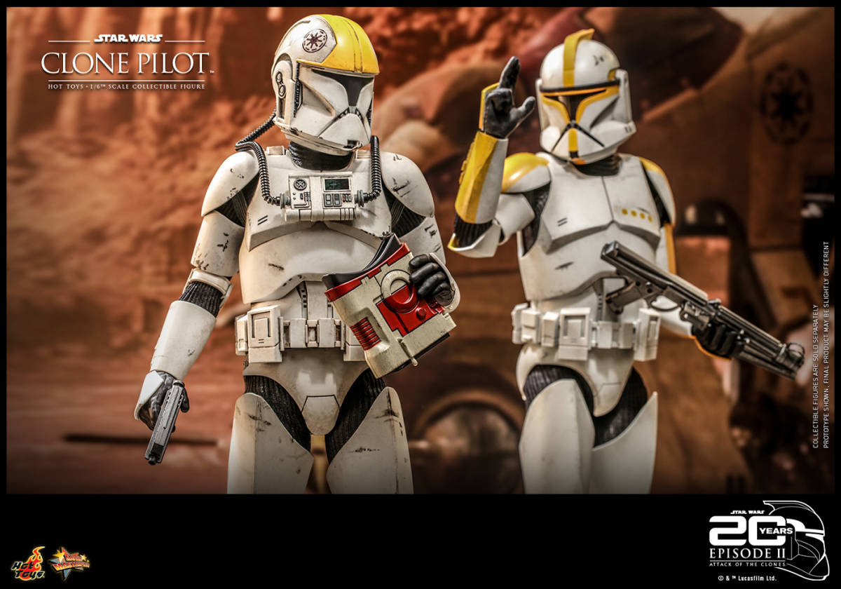 ホットトイズ 1/6 スター・ウォーズ エピソード 2 クローンの攻撃