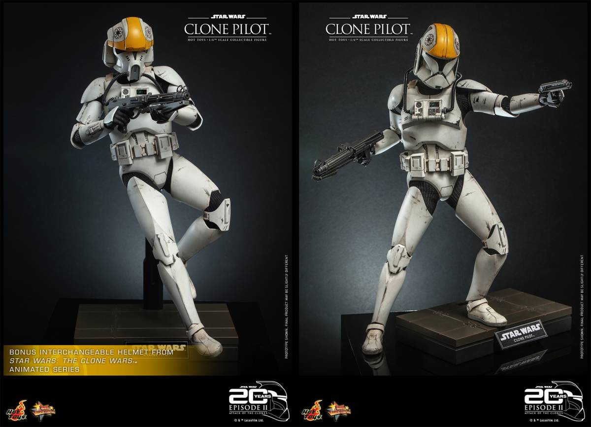 ホットトイズ 1/6 スター・ウォーズ エピソード 2 クローンの攻撃