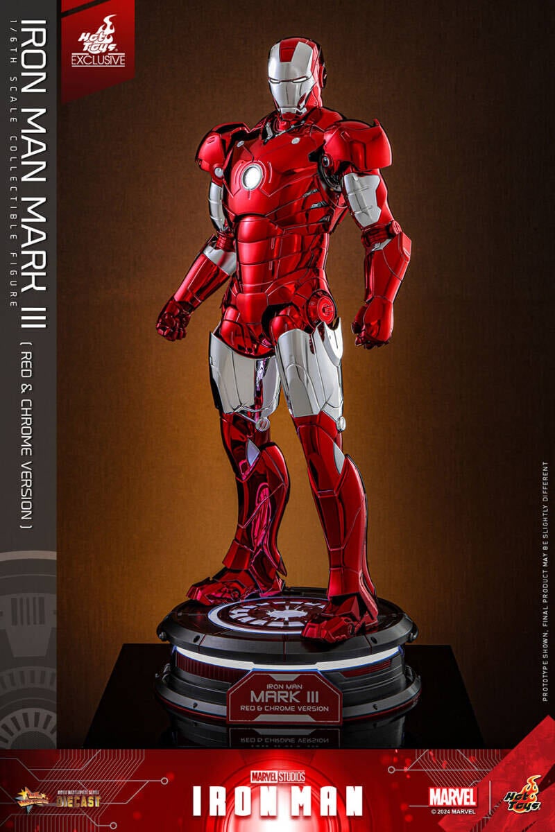 ホットトイズ 1/6 会場限定 アイアンマン マーク3 レッド＆シルバー