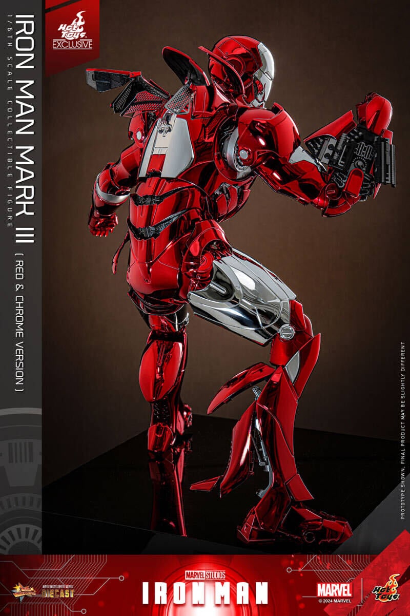 ホットトイズ 1/6 会場限定 アイアンマン マーク3 レッド＆シルバー