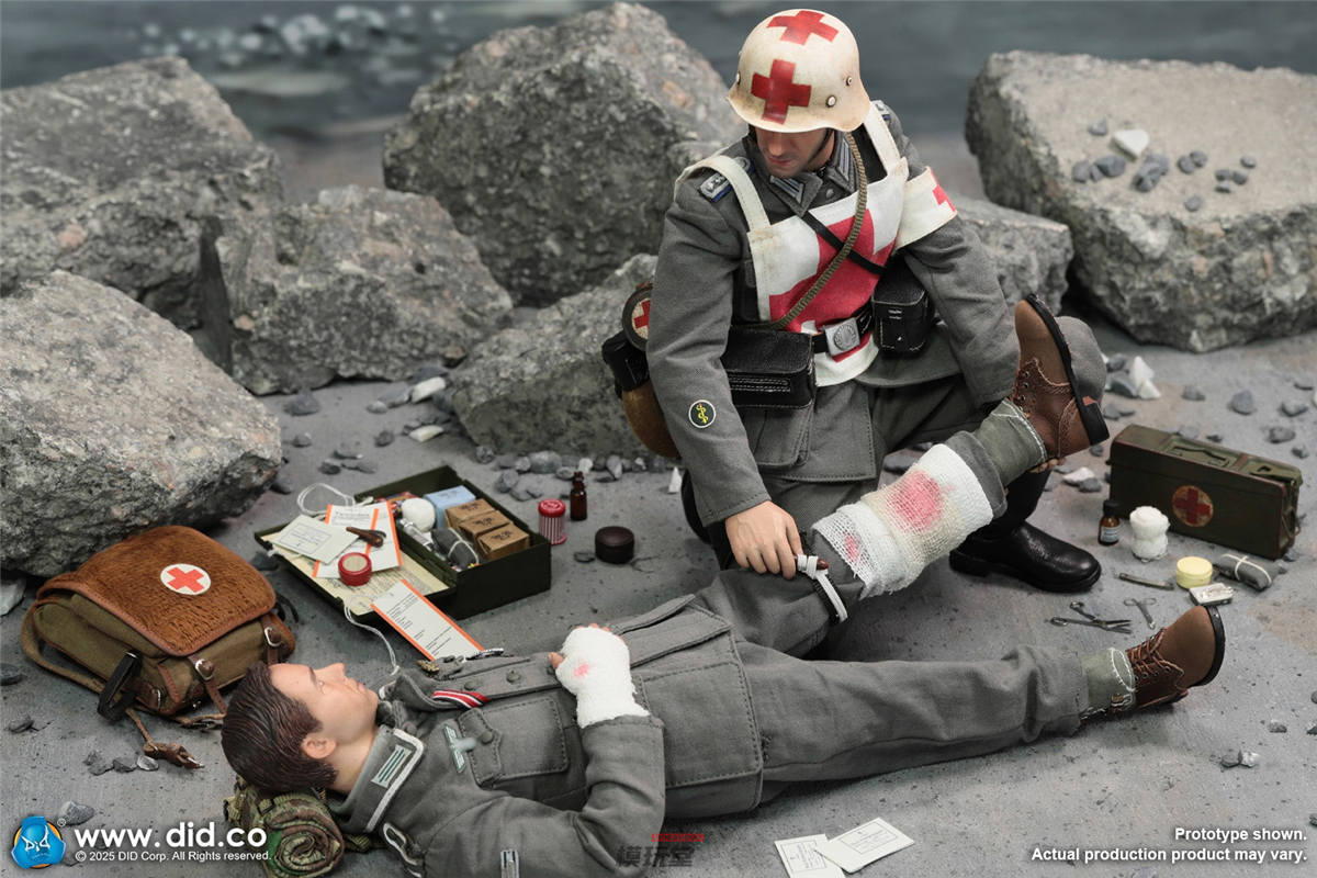 DID 1/6 WW2 ドイツ国防軍 衛生将校候補生 ウンターアーツト