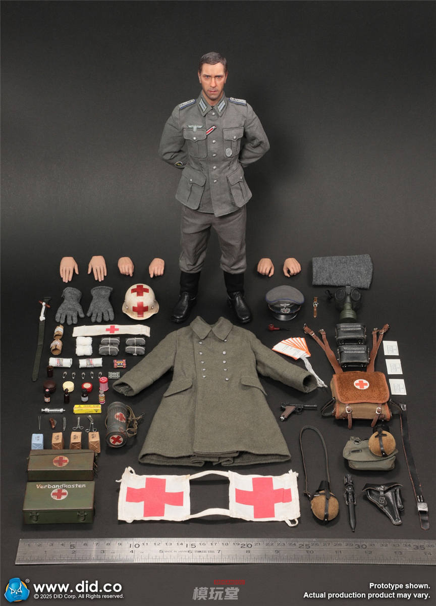 未開封 1/6 ドラゴン WWII Major Krauer ドイツ軍 DID 1/6 WW2 ドイツ国防軍 衛生将校候補生 ウンターアーツト